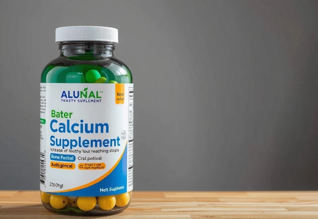 Suplimente de Calciu pentru Oase Sănătoase